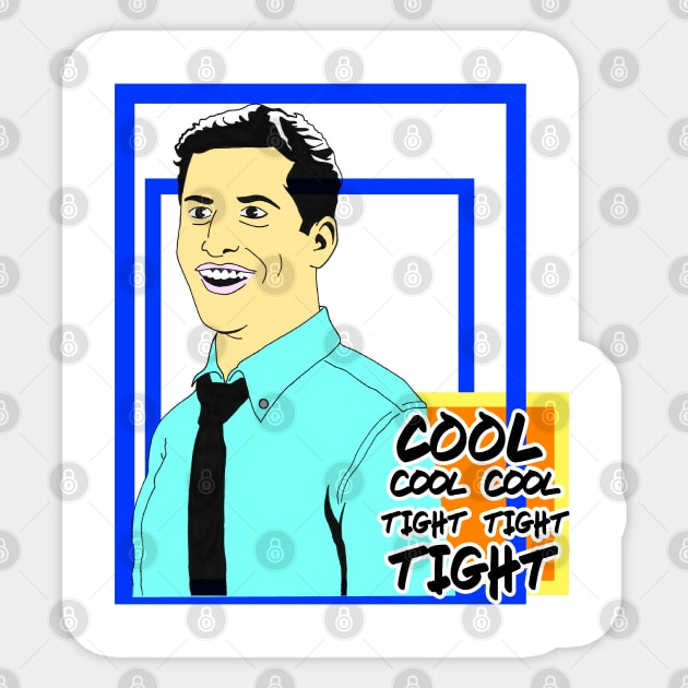 Cool Cool Cool Tight Tight Tight Sticker by Blaze_Belushi